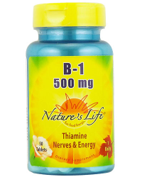 ビタミンB1 (チアミン) 500mg ボトル画像