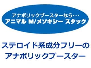 ステロイド系成分フリーのアナボリックブースター